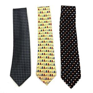 3 Men’s Silk Ties